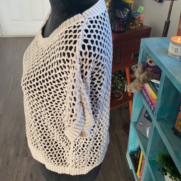 See through Knit Crop. - Picture 2 of 3